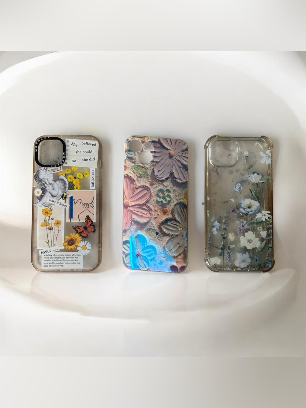 Set of 3 iPhone 15 Plus cases
